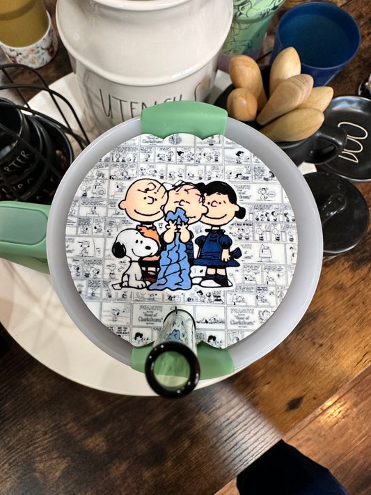 cartoon friend group Full Cover 30oz and 40oz Tumbler Topper